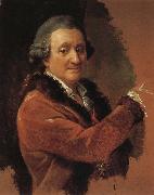 Pompeo Batoni Self-portrait oil painting artist